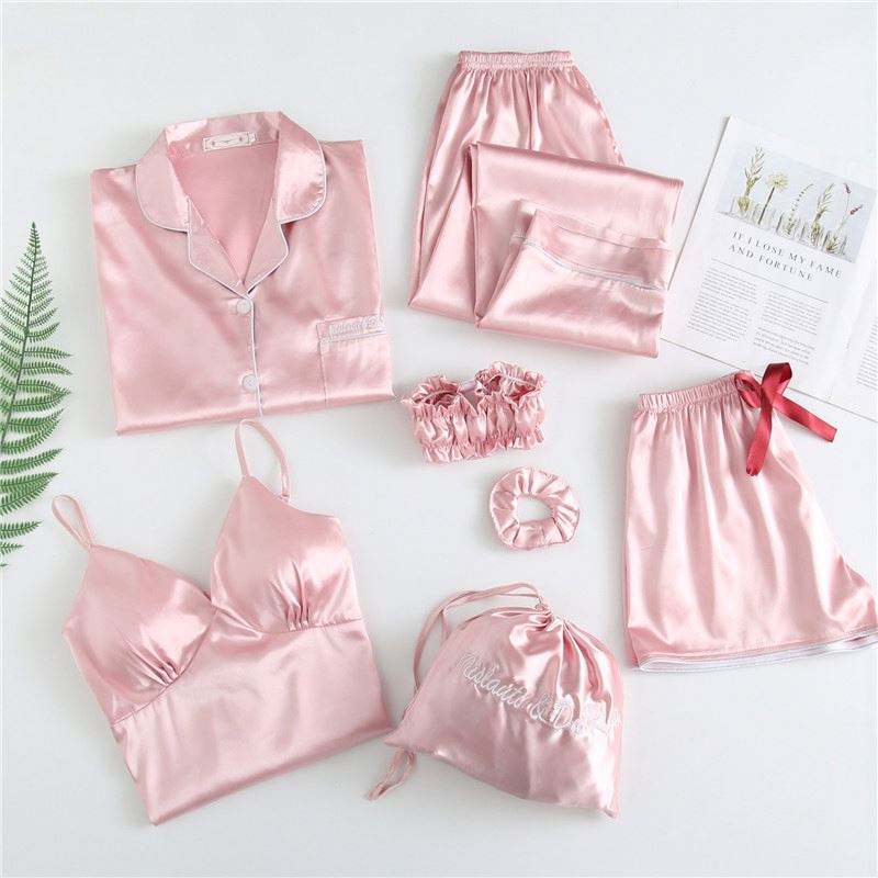 Set Pijama de Dama Roz Pudra – Noua Colectie “Pink Nightware”